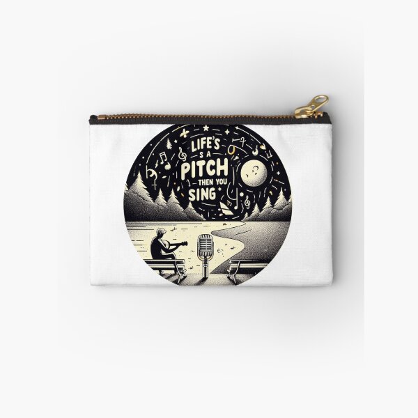 Item preview, Life's a Pitch, Then You Sing designed and sold by Gulyabani.