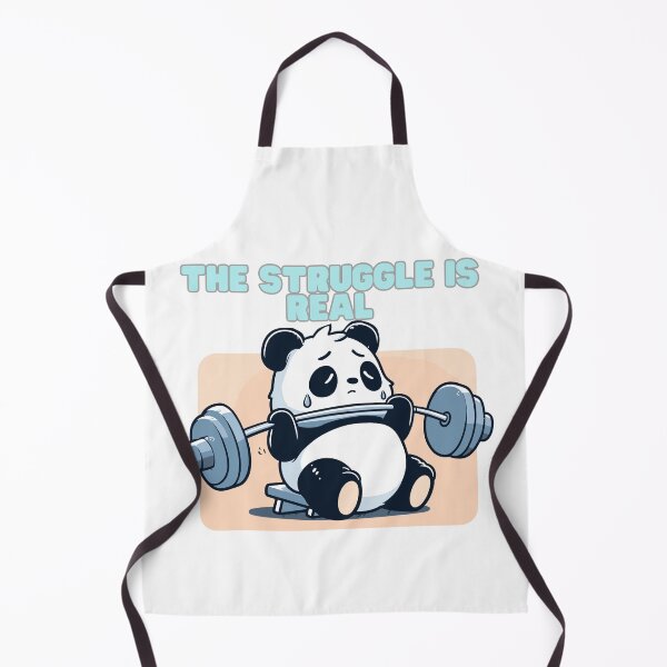 Item preview, Panda - the struggle is real designed and sold by GalaxyExplorers.