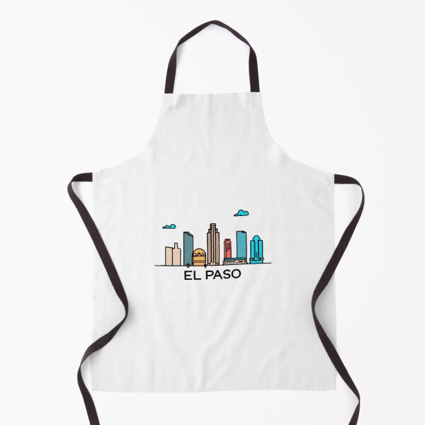 Item preview, El Paso, Texas | City Drawing Minimalist Style Plus designed and sold by CircinusStore.