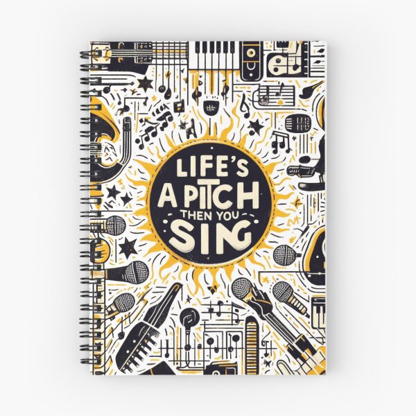 Item preview, Life's a Pitch, Then You Sing designed and sold by Gulyabani.