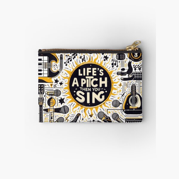 Item preview, Life's a Pitch, Then You Sing designed and sold by Gulyabani.