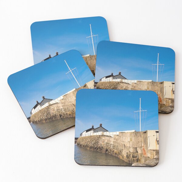 Item preview, Cobb Buildings at Lyme Regis Harbour designed and sold by Dorset Girl.