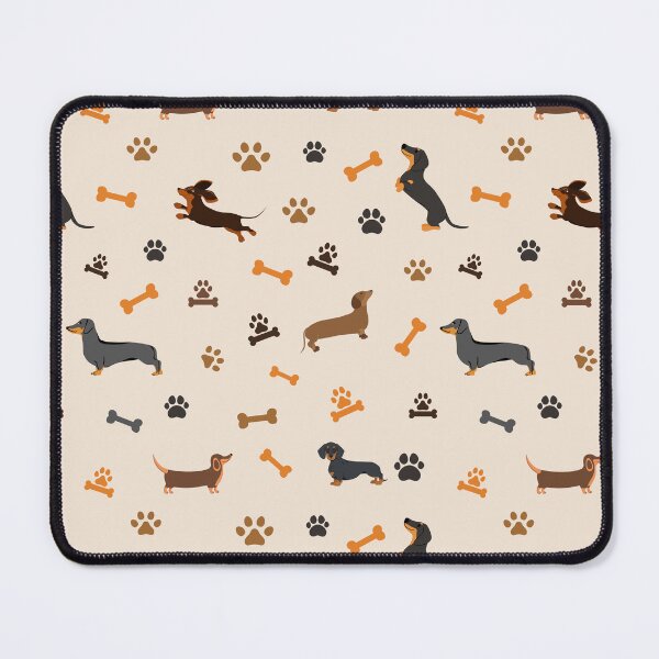 Item preview, Adorable Dachshund Pattern Paws & Bones designed and sold by soapblossom.