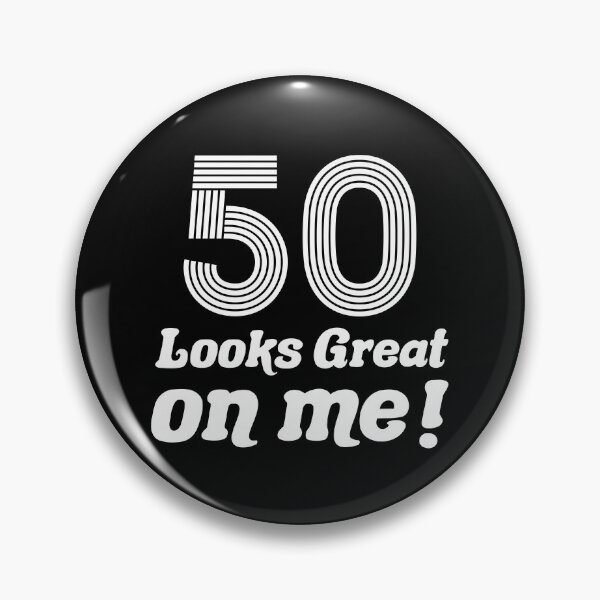 Item preview, Funny Vintage 50th Birthday (B&W) designed and sold by thepixelgarden.