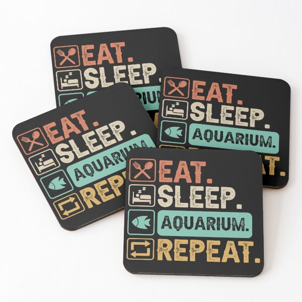 Item preview, Eat. Sleep. Aquarium. Repeat designed and sold by Theartofawesome.