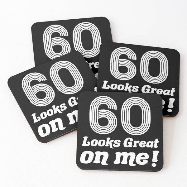Item preview, Funny Vintage 60th Birthday (B&W) designed and sold by thepixelgarden.