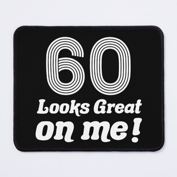 Item preview, Funny Vintage 60th Birthday (B&W) designed and sold by thepixelgarden.
