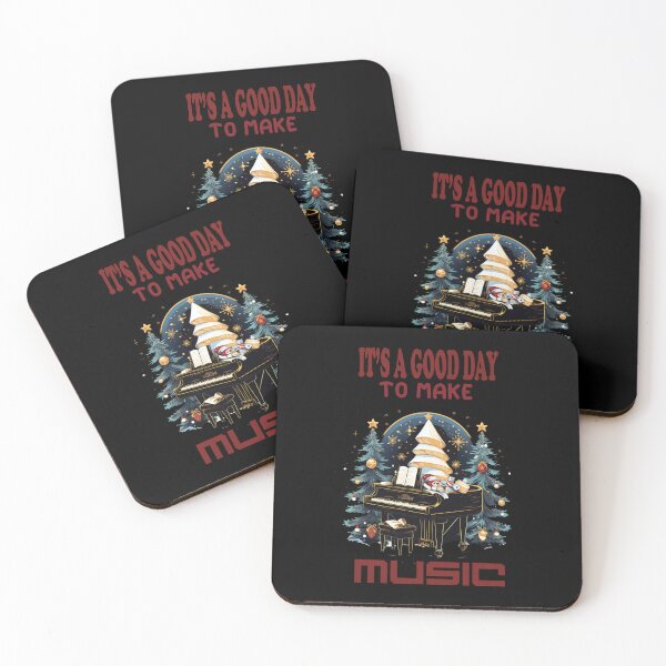 Item preview, It's a good day to make music, music funny design, christmas day Funny design designed and sold by Lactus.