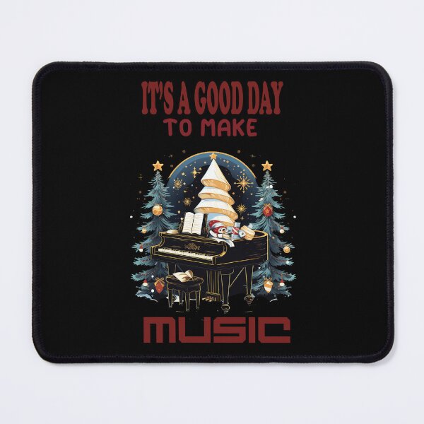 Item preview, It's a good day to make music, music funny design, christmas day Funny design designed and sold by Lactus.