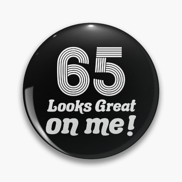 Item preview, Funny Vintage 65th Birthday (B&W) designed and sold by thepixelgarden.