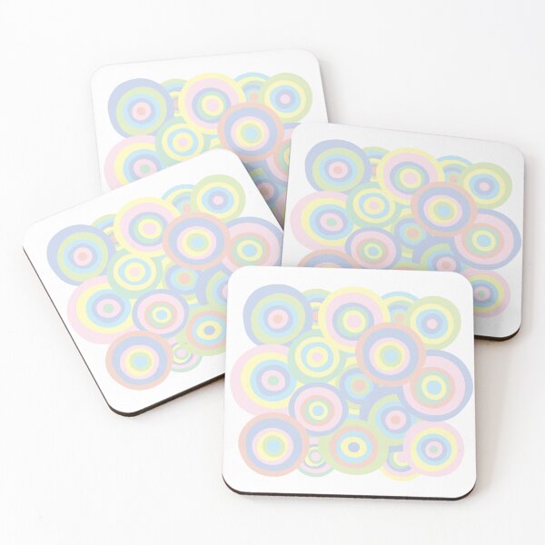 Item preview, circles pastel designed and sold by DianalargeART.