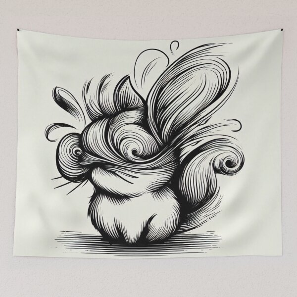 Item preview, The Curious Squirrel designed and sold by Rafal Saluszewski.