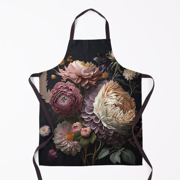 Item preview, Baroque Floral Still Life - Soft color palette, dark and intricate, anamorphic art. designed and sold by WhiteWolfe0127.