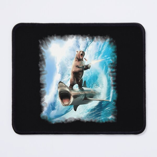 Item preview, Bear Surfing On Shark designed and sold by vsvzyukdmj49.