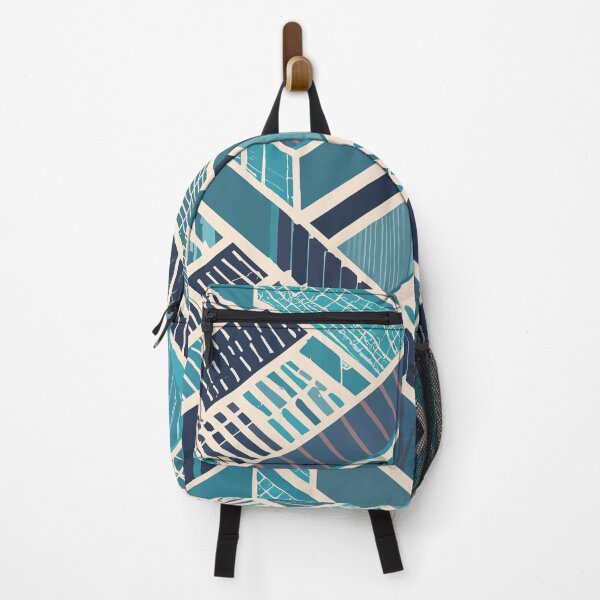 Item preview, Geometric Blue Quilt Inspired Square Pattern - Winter Themed Patterns and Designs designed and sold by CoffeeJoeMugs.