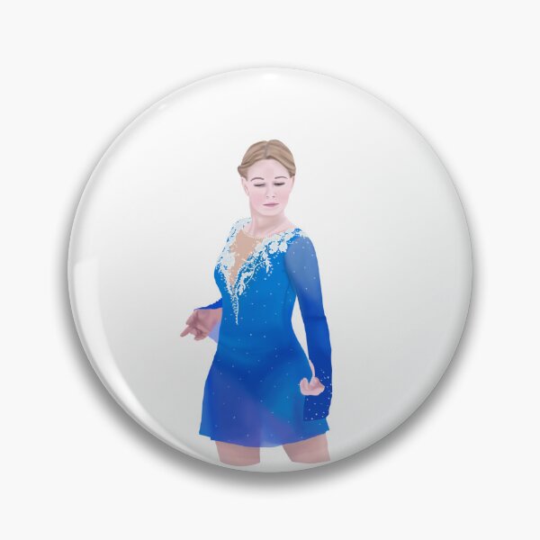 Item preview, Ekaterina Kurakova Sticker | Figure Skating Sticker designed and sold by fskatingprints.