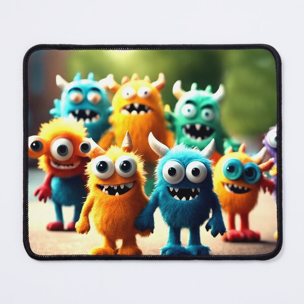 Item preview, Monsterville Monsters: Neighborhood Friends designed and sold by MonstersByBecky.