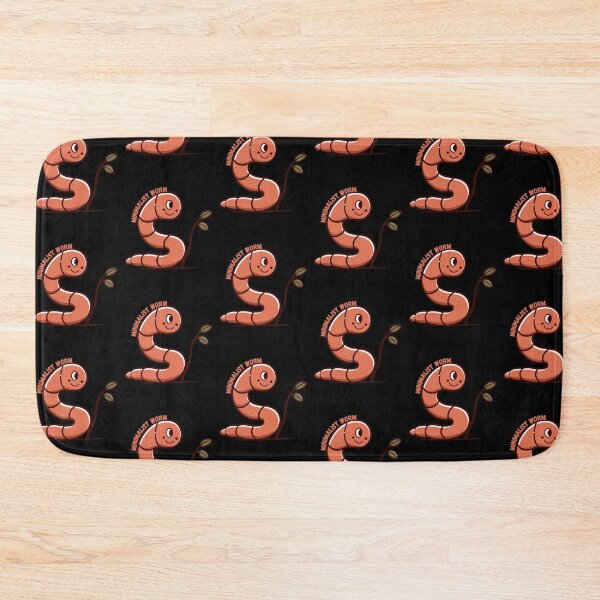 Item preview, Minimalist Worm Funny Gifts for Entomologist or Zoologist designed and sold by EmiAndMike.