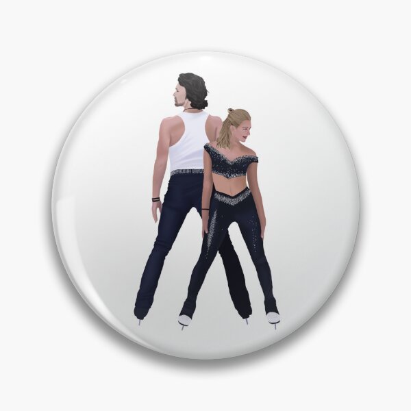 Item preview, Maria Kazakova & Georgy Reviya Sticker | Figure Skating Sticker designed and sold by fskatingprints.