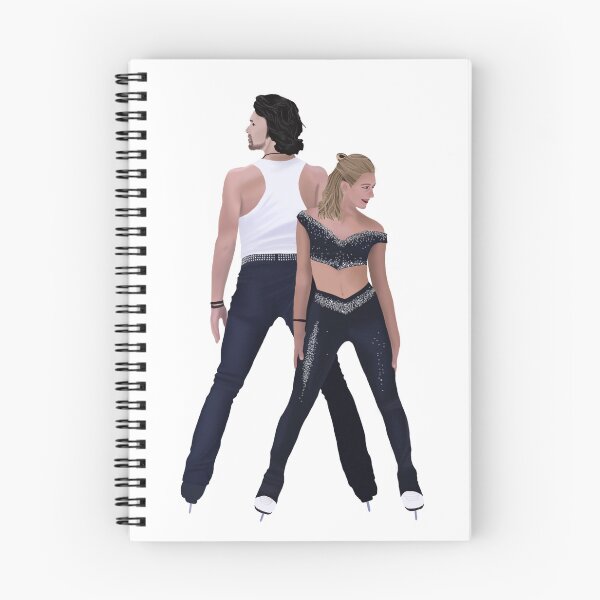 Item preview, Maria Kazakova & Georgy Reviya Sticker | Figure Skating Sticker designed and sold by fskatingprints.