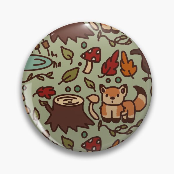 Item preview, Woodland pattern designed and sold by TagArtCreative.