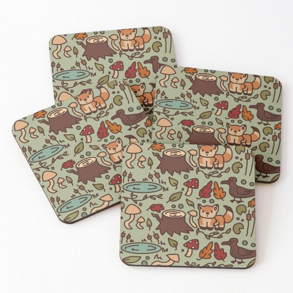 Item preview, Woodland pattern designed and sold by TagArtCreative.