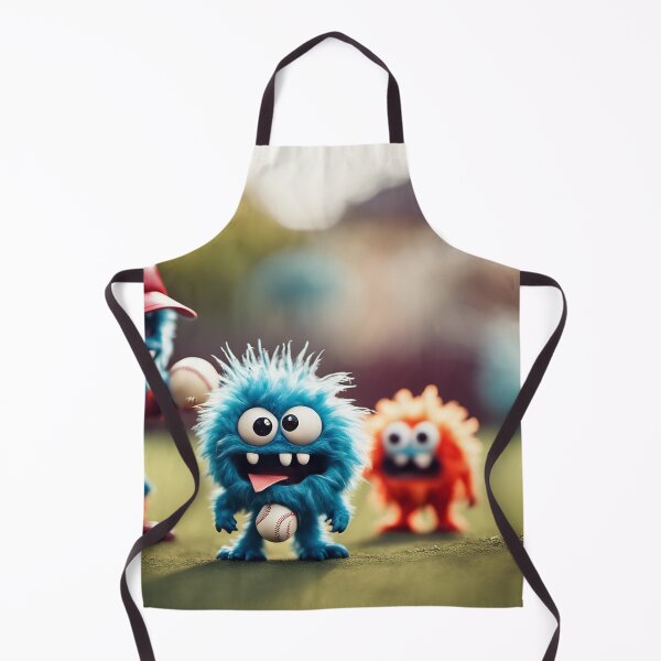 Item preview, Monsterville Monsters: Baseball Nuts designed and sold by MonstersByBecky.