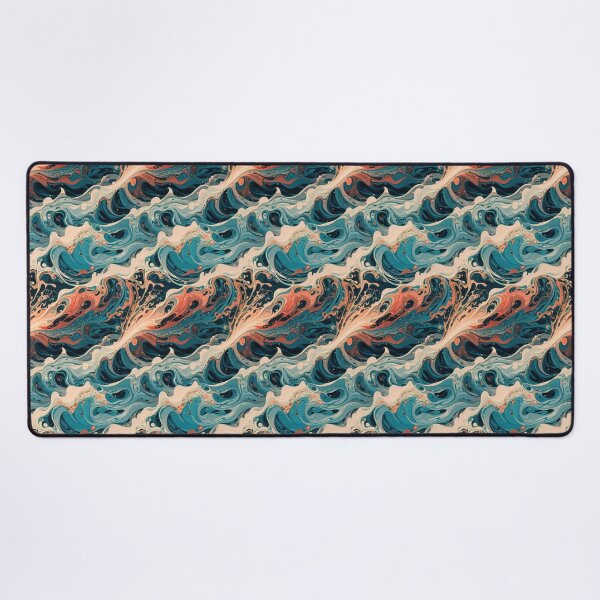 Item preview, Warm ocean abstract designed and sold by Lexirunnion.