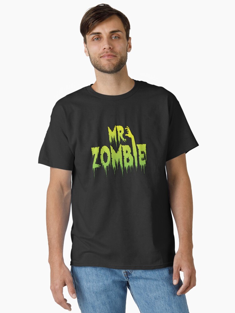 Thumbnail 2 of 7, Classic T-Shirt, Mr. Zombie designed and sold by designyatri.