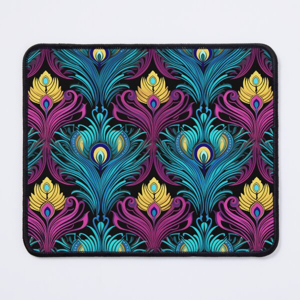 Item preview, Peacock feather seamless pattern designed and sold by Phumtanis66.
