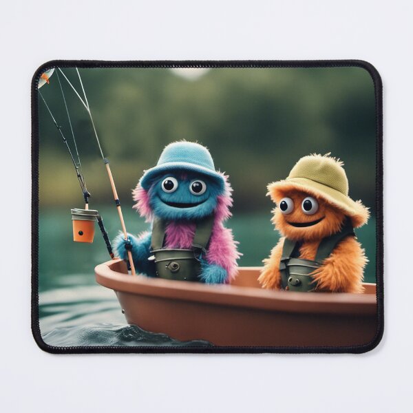 Item preview, Monsterville Monsters: Fishing Buddies designed and sold by MonstersByBecky.