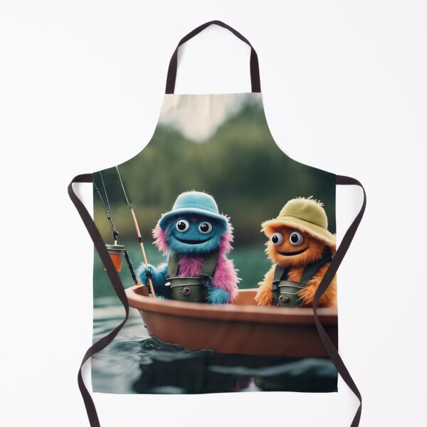 Item preview, Monsterville Monsters: Fishing Buddies designed and sold by MonstersByBecky.