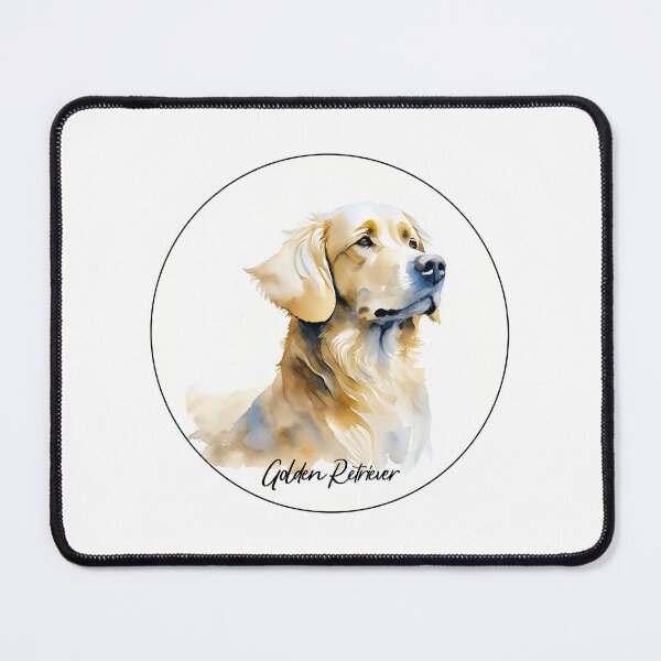 Item preview, Golden Retriever Colorwater Drawing designed and sold by STEEZII.