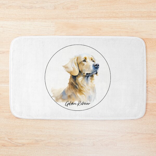 Item preview, Golden Retriever Colorwater Drawing designed and sold by STEEZII.