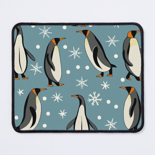 Item preview, Penguins in Snow Pattern - Winter Animal Themed Patterns and Designs designed and sold by CoffeeJoeMugs.
