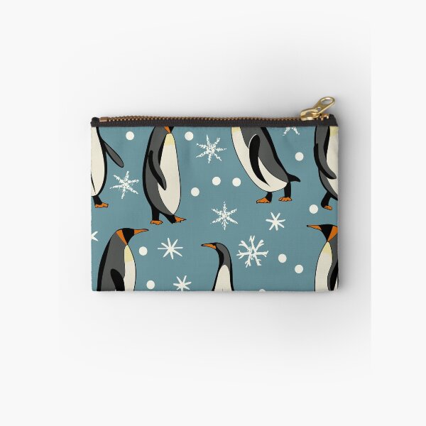 Item preview, Penguins in Snow Pattern - Winter Animal Themed Patterns and Designs designed and sold by CoffeeJoeMugs.