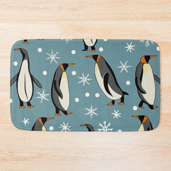 Item preview, Penguins in Snow Pattern - Winter Animal Themed Patterns and Designs designed and sold by CoffeeJoeMugs.