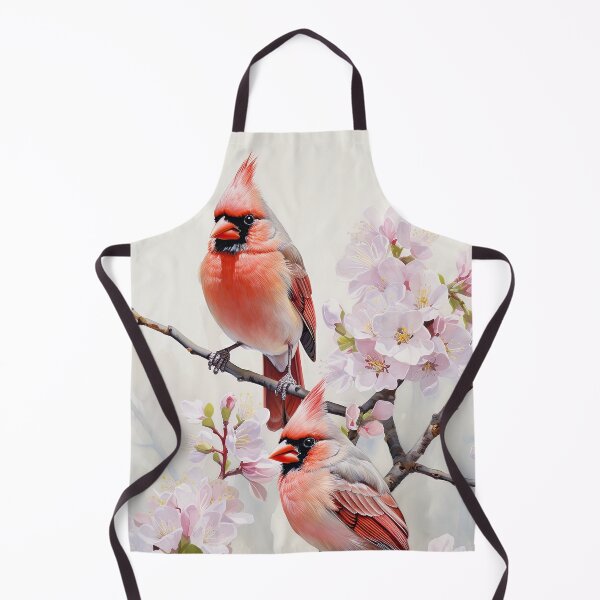 Item preview, Elegance in Crimson: Cardinals & Cherry Blooms designed and sold by atomdigitalart.