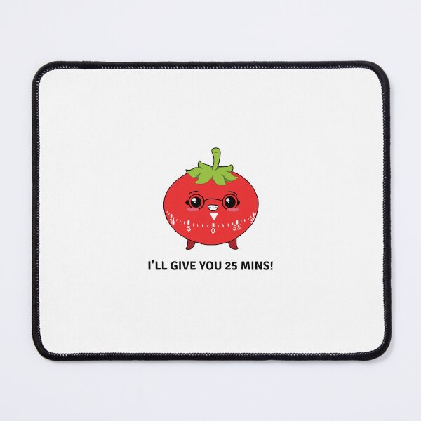 Item preview, kawaii tomato timer designed and sold by Bizzybeebolly.