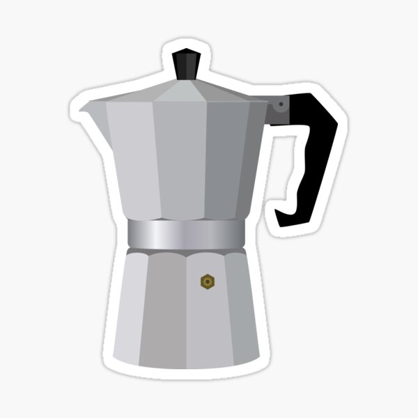 COFFEE MAKER GRECA CAFETERA WITH PUERTO RICO DESIGNS