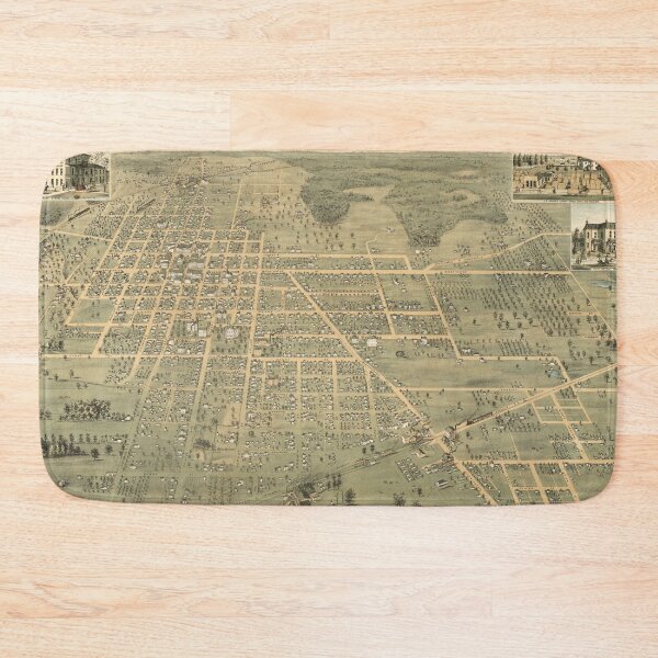 Item preview, Greencastle, Indiana (1886) designed and sold by allhistory.