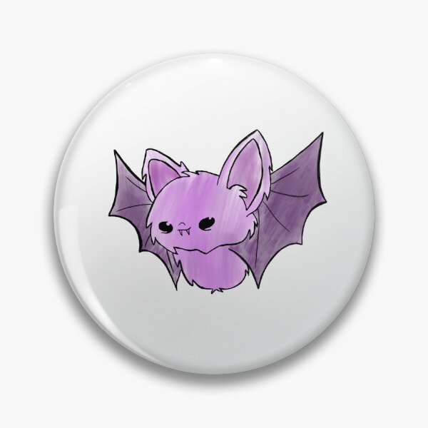 Item preview, Cute bat sticker. Graphic elements for website, stickers and emoji for social networks. Icons for children, mystical characters. Horror, fear, celebration, Halloween. Cartoon flat illustration. designed and sold by Sunshine2504.