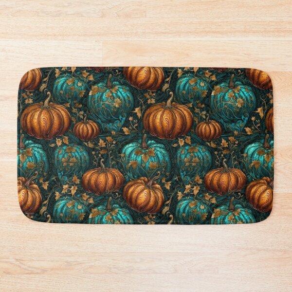 Products :: Fall Porch Decor, Cheetah Turquoise Pumpkin, Leopard Decor, Animal  Print Decor, Autumn Leaves, Teal and Orange Welcome, Blue Teal Decor