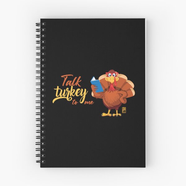 Item preview, Talk Turkey To Me - Happy Thanksgiving Day - funny turkey designed and sold by ArtProjectShop.