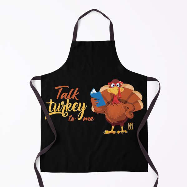 Item preview, Talk Turkey To Me - Happy Thanksgiving Day - funny turkey designed and sold by ArtProjectShop.