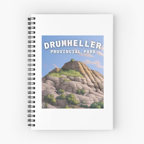 Item preview, Drumheller Provincial Park illustration designed and sold by kbracey-meraki.