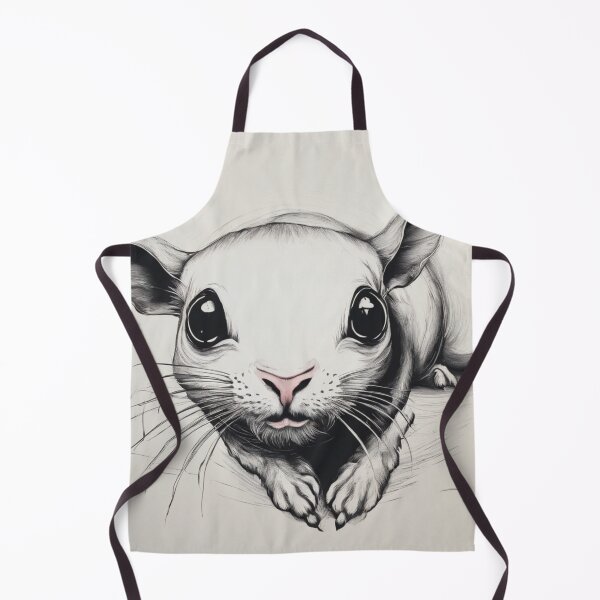 Item preview, The Curious White Rat designed and sold by Rafal Saluszewski.