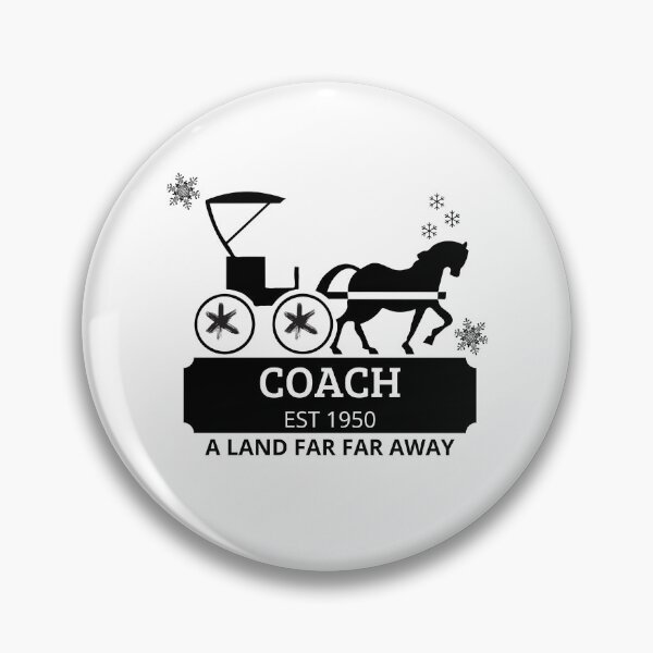 Item preview, Coach Horse Est 1950 A Land Far Far Away - Luxor Horse - Horse Collar In The Pocket - Best Horse Coach Sticker designed and sold by ArtSculpt.