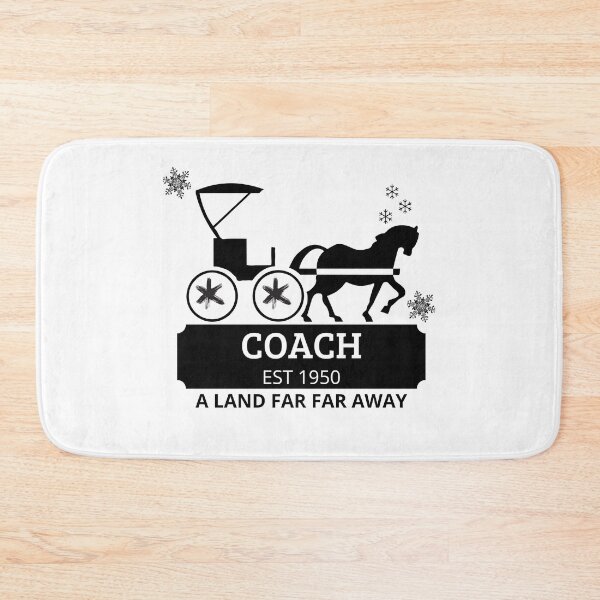 Item preview, Coach Horse Est 1950 A Land Far Far Away - Luxor Horse - Horse Collar In The Pocket - Best Horse Coach Sticker designed and sold by ArtSculpt.
