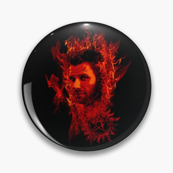 Item preview, Lucifer in Flames designed and sold by Happy-Llama-Art.